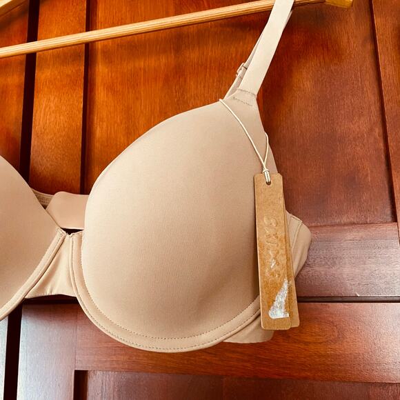 Skims Fits Everybody T-Shirt Bra Clay Size 36D - Picture 3 of 7